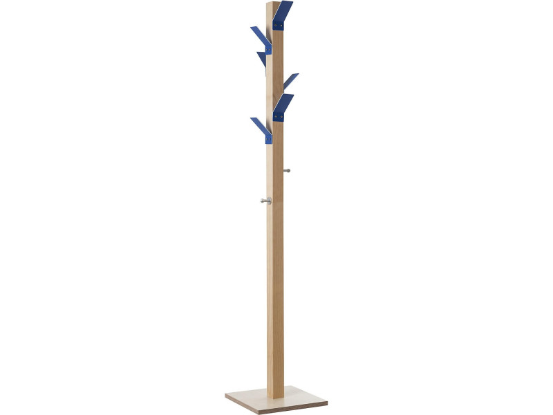 PAPERFLOW Portemanteau 'easyCloth', bois, bleu