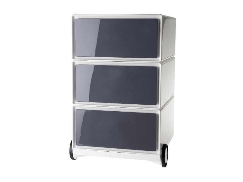 PAPERFLOW Caisson mobile 'easyBox', 3 tiroirs, blanc