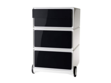PAPERFLOW Caisson mobile 'easyBox', 4 tiroirs, blanc/vert