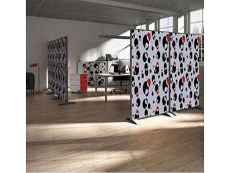 PAPERFLOW Caisson mobile 'easyBox', 4 tiroirs, blanc/rouge