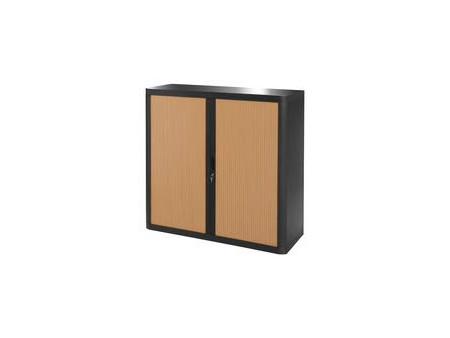 PAPERFLOW Armoire à rideau easyOffice, 2 étagères