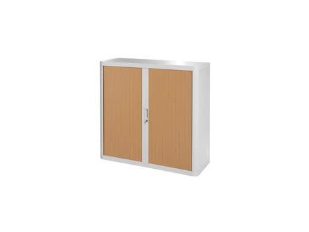 PAPERFLOW Armoire à rideau easyOffice, 2 étagères