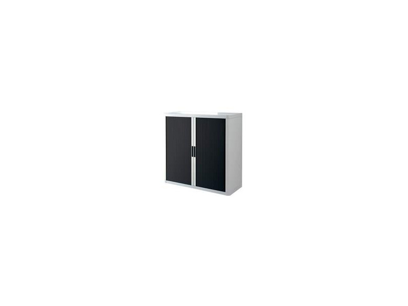 PAPERFLOW Armoire à rideau easyOffice, 2 étagères