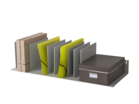 PAPERFLOW Trieur à cases inclinées, 16 cases, gris