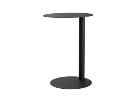 PAPERFLOW Table d'appoint EASYDESK, rond, anthracite