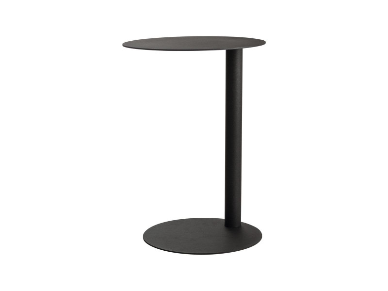 PAPERFLOW Table d'appoint EASYDESK, rond, anthracite
