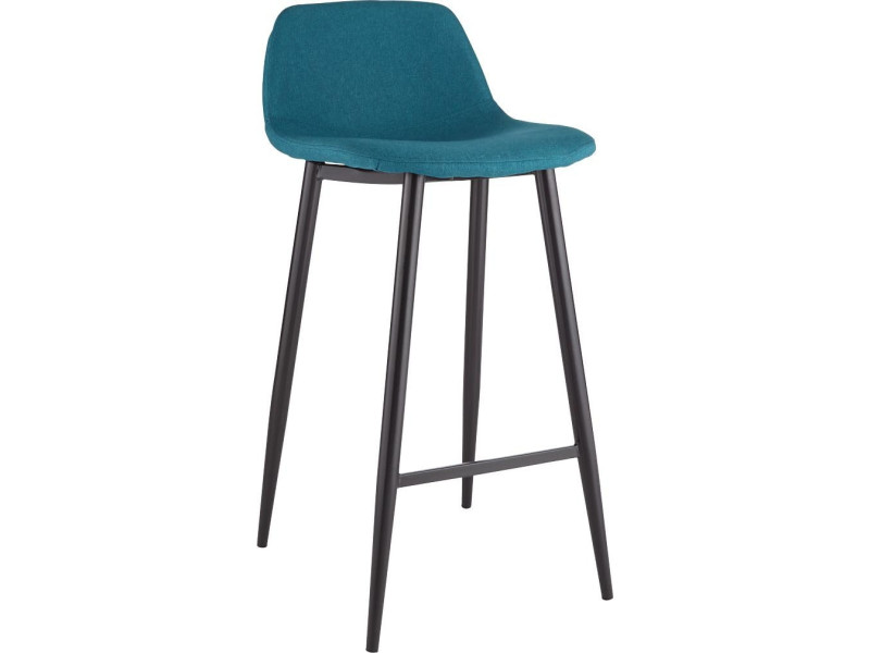 PAPERFLOW Tabouret de bar MUST, set de 2, bleu