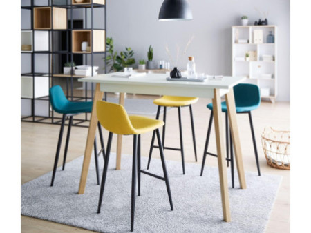 PAPERFLOW Tabouret de bar MUST, set de 2, bleu