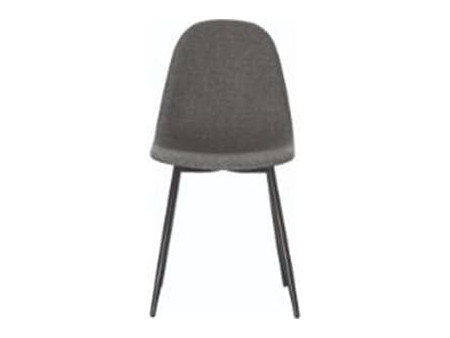 PAPERFLOW Chaise visiteur MUST, set de 2, gris