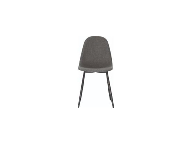PAPERFLOW Chaise visiteur MUST, set de 2, gris