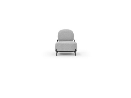 PAPERFLOW Fauteuil visiteur ADMIRAAL, gris