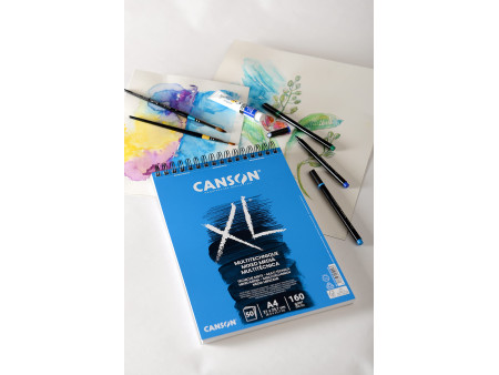 CANSON Bloc de dessin XL MIXED MEDIA, A4