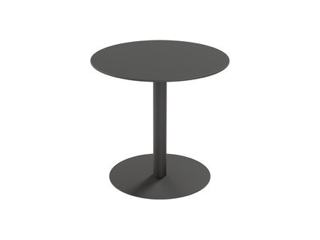 PAPERFLOW Table de jardin CROSS, (L)600 x (P)600 mm, gris