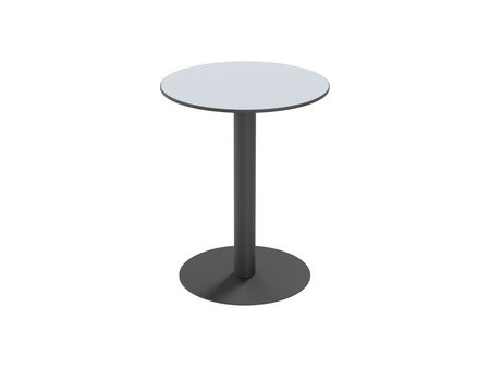 PAPERFLOW Table de jardin CROSS, (L)800 x (P)800 mm, noir