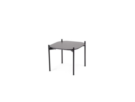 PAPERFLOW Table d'appoint MEET, (L)500 x (P)500 mm, noir