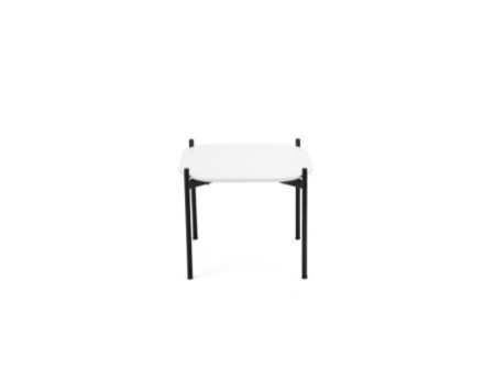 PAPERFLOW Table d'appoint MEET, (L)500 x (P)500 mm, blanc