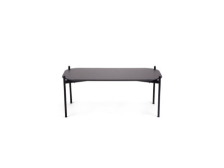 PAPERFLOW Table d'appoint MEET, (L)1.000 x (P)500 mm, noir