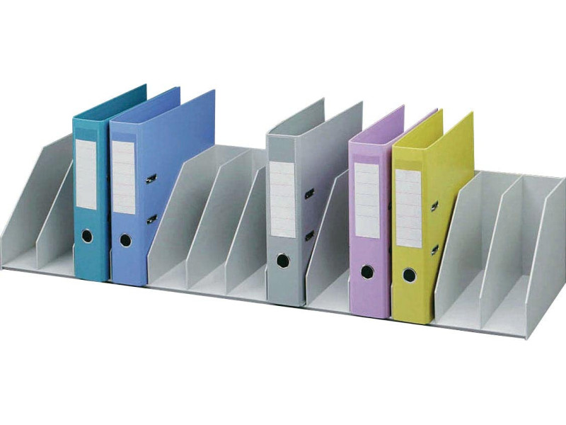 PAPERFLOW Trieur à cases fixes, 13 cases, gris