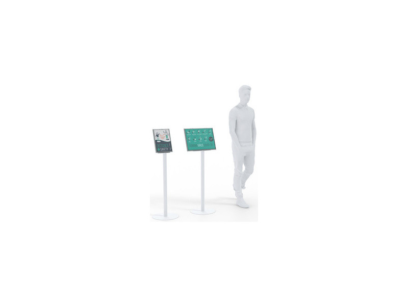 PAPERFLOW Porte-infos, A3, hauteur : 1.272 mm