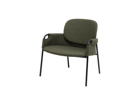 PAPERFLOW Fauteuil visiteur CLOTH, vert