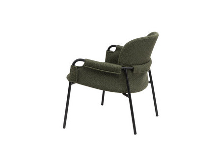 PAPERFLOW Fauteuil visiteur CLOTH, vert