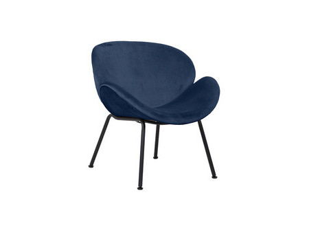PAPERFLOW Fauteuil visiteur SMILE, bleu