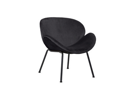 PAPERFLOW Fauteuil visiteur SMILE, anthracite