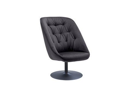 PAPERFLOW Fauteuil tournant SCOOP, gris