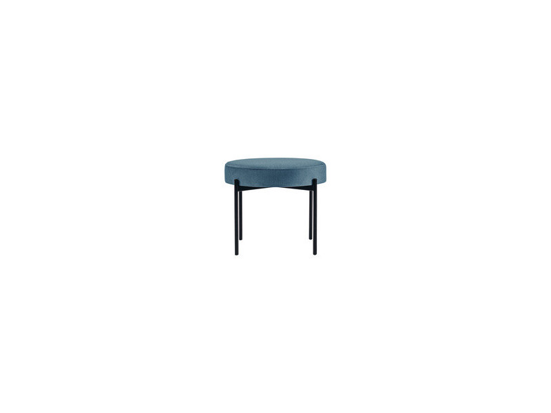 PAPERFLOW Banc GAIA, rond, habillage tissu, vert