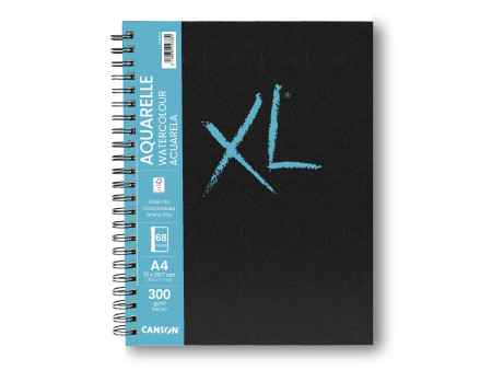 CANSON Carnet de dessin XL BOOK AQUARELLE, A4