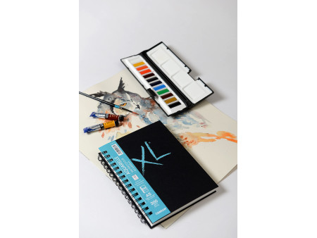 CANSON Carnet de dessin XL BOOK AQUARELLE, A4