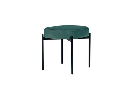 PAPERFLOW Banc oval GAIA, taille S, habillage tissu, safran