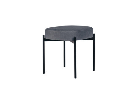 PAPERFLOW Banc oval GAIA, taille S, habillage tissu, safran