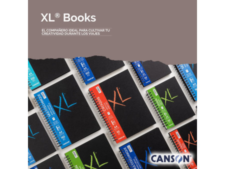 CANSON Carnet de dessin XL BOOK MIXED MEDIA Textured, A4