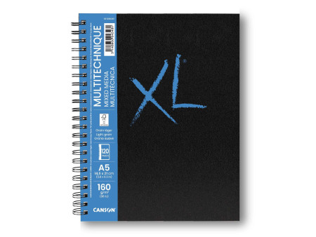 CANSON Carnet de dessin XL BOOK MIXED MEDIA, A5