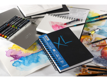 CANSON Carnet de dessin XL BOOK MIXED MEDIA, A5