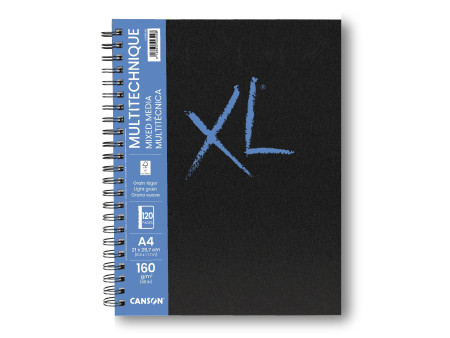 CANSON Carnet de dessin XL BOOK MIXED MEDIA, A4