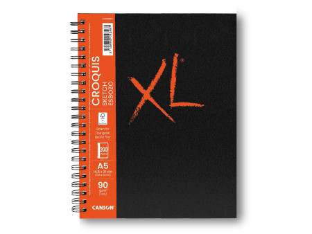 CANSON Carnet de dessin XL BOOK CROQUIS, A5