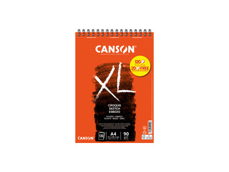 CANSON Bloc croquis et esquisse XL CROQUIS Promo, A5