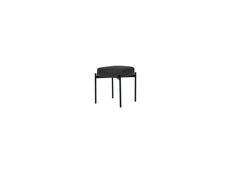PAPERFLOW Banc oval GAIA, taille S, habillage similicuir