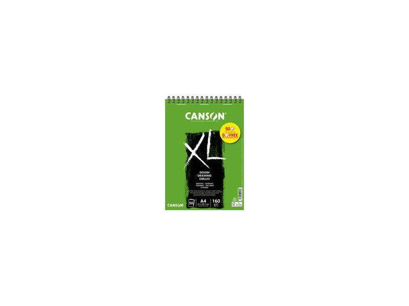 CANSON Bloc croquis et études 'XL DESSIN' Promo, A5
