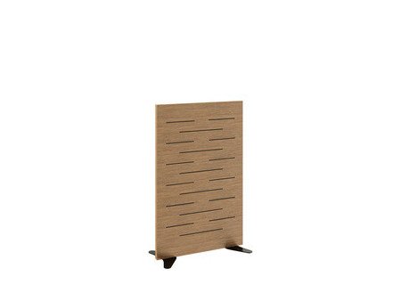PAPERFLOW Pieds pour cloison acoustique en bois, set de 2