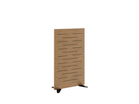 PAPERFLOW Pieds pour cloison acoustique en bois, set de 2