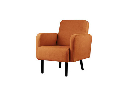 PAPERFLOW Fauteuil LISBOA, habillage en tissu, safran