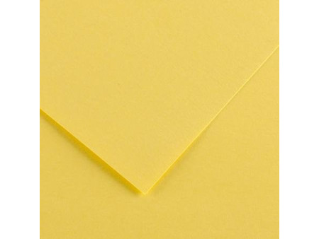 CANSON Papier Vivaldi, 500 x 650 mm, 240 g/m2, jaune paille