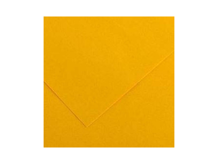 CANSON Papier Vivaldi, 500 x 650 mm, 240 g/m2, jaune d'or