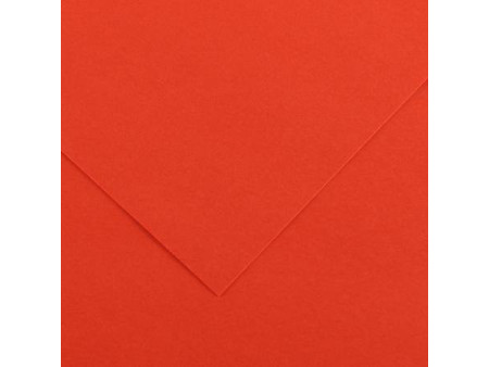 CANSON Papier Vivaldi, 500 x 650 mm, 240 g/m2, tomate
