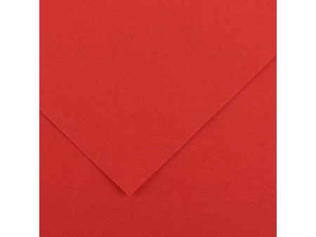 CANSON Papier Vivaldi, 500 x 650 mm, 240 g/m2, rouge