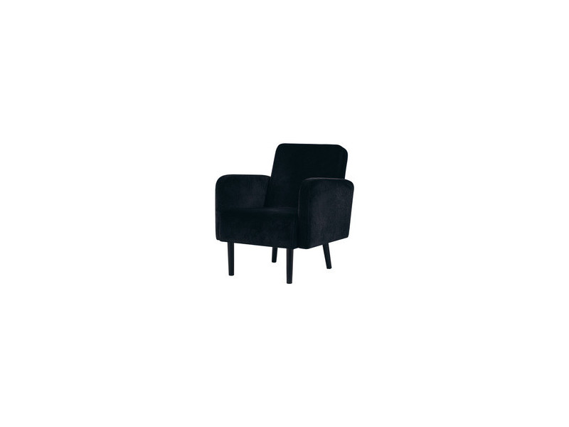 PAPERFLOW Fauteuil LISBOA, habillage en velours, rouille