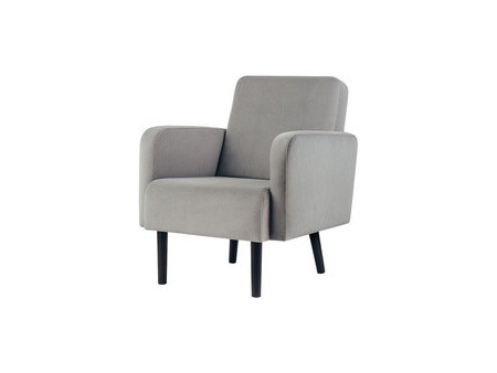 PAPERFLOW Fauteuil LISBOA, habillage en velours, rouille